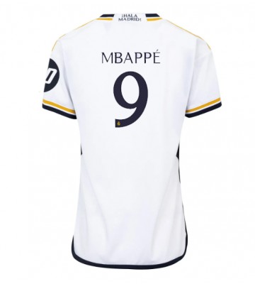 Real Madrid Kylian Mbappe #9 Hemmatröja Dam 2023-24 Kortärmad